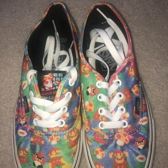 Nintendo x Authentic Super Mario Bros Vans - Picture 2 of 7